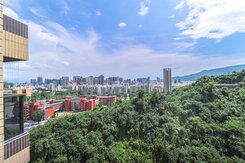 呼吸國家公園第一口空氣高樓綠意附平車