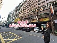 建功商圈|八米路有騎樓|正二樓金店面