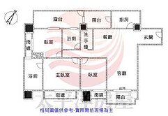 景安捷運[冠德美境]恩愛大三房+坡平車位