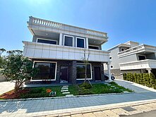 楊梅雅典大地雙拼超大地坪社區型別墅