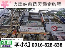 H01火車站前透天穩定收租