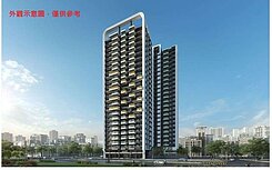 岡山捷運宅|達麗雙子星|帝王座向三房平移車位