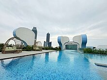 三多商圈❈捷運200M❈2房2衛平車❈高樓海景房