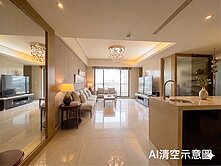 西區當代美術大四房｜室內空間大到誇張!