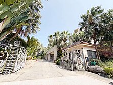 西班牙美術社區庭院別墅-饒庭華太平洋房屋