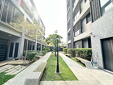 ❤️中庭花園人車分道美墅|大露台車庫停雙車❤️