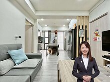 北屯昌平商圈👑質感裝潢2房2衛平面車位捷運宅