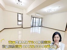 ✨近青埔A19世界MRT~3+1房雙車位✨雙主臥