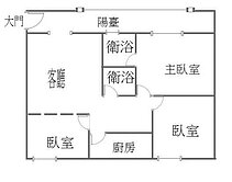 台元科技生活圈｜博愛三民商圈｜方正採光佳三房＋車位