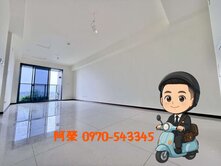 星泉湖ｘ寵物公園｜全新未住無敵視野次頂樓大３房平車