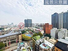 市政府捷運宅｜興富發上城｜高樓風景｜3改2房附車位