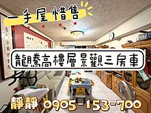 龍騰高樓層景觀三房車