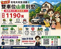 北屯低總價車庫別墅