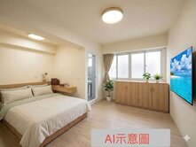 國華街商圈電梯套房衛浴開窗