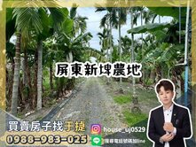 【于㨗】屏東新埤｜臨路10米有水有電｜7.2分農地