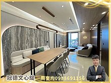 西屯文華｜冠德文心綻｜裝潢三房附平面車位