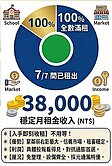 近市區義七路崇右大學旁滿租7套房月收3萬8