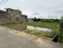 近新屋市區/中華南路/前後臨10米路/方正面寬農地