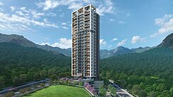 住「明日晴」22樓 雲端綠洲!絕美32坪高爾夫綠意