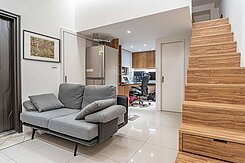 信義市政府輕齡後院花園挑高1+1時尚房