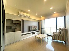 富宇中山世紀海闊天空看夕陽美景漂亮高樓二房