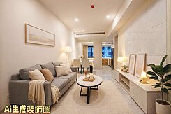 台北灣銀河稀有露台戶精美裝潢2房