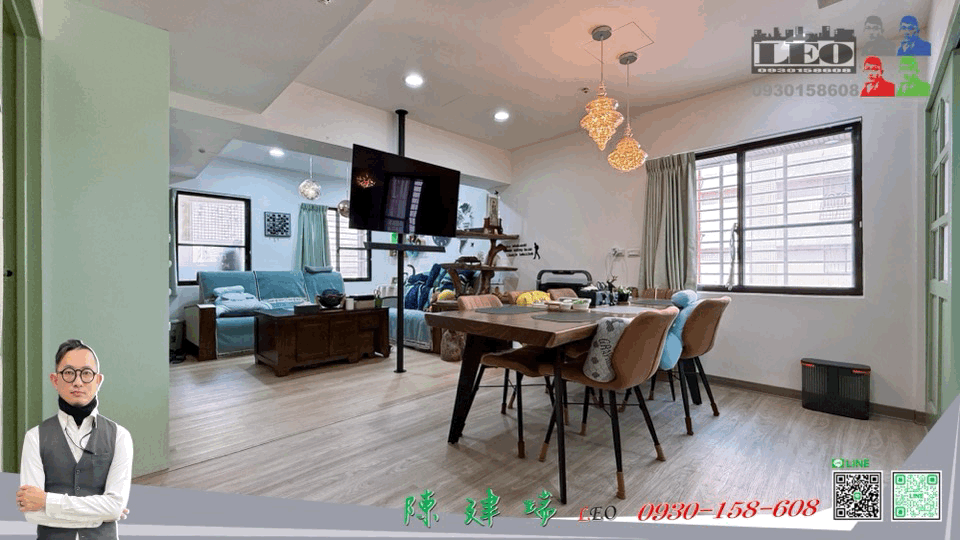 擁抱陽光與四季｜潤泰㊣龍安路-晴光菁品三房◎LEO