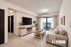 四季森2房+平車｜楠梓未來增值座標｜衛浴開窗