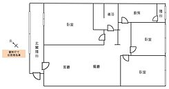 市中心/三房平車/798萬/獨家