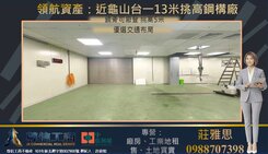 ☆☆龜山省道旁可廠登食品/高科技/廠房☆☆