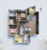 北屯捷運宅｜登陽仰峰 精裝三房 雙車位 立即入住