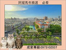 高樓學校景觀宅❤️高醫、熱河商圈，四房平面車位