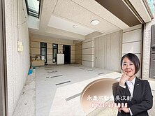 靜宜北勢商圈4年輕屋齡臨路併排雙車別墅間間套房