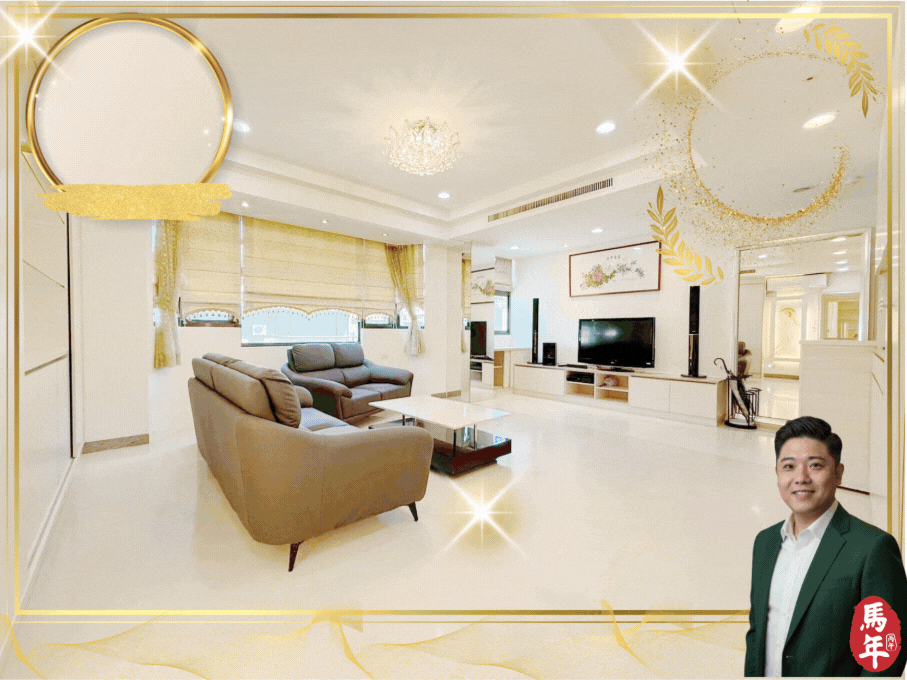 冠德建設．天母名人巷．美日僑學校次高樓三房雙車美宅