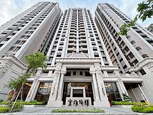 過嶺重劃區『宜雄絢耀』一層兩戶｜社區最大四房｜雙車