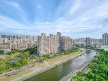 楠梓|無敵河景首排|稀有川字型2房平車|近德賢商圈