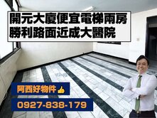 成大旁低總價採光二房電寓
