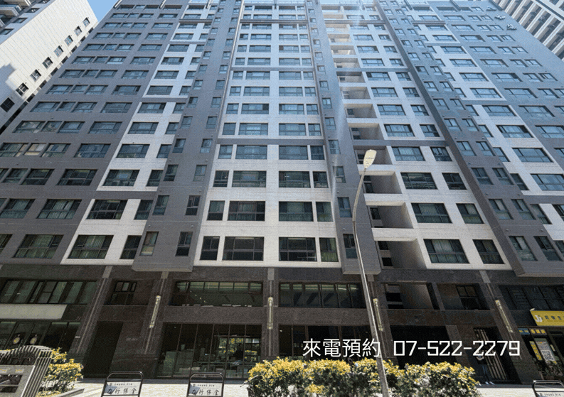 【獨家】小港桂林/純室內17坪2房2衛開窗+平車
