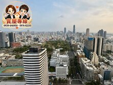 【虹誼】中央花園✭高樓層✭景觀四房雙平車
