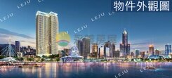 預售﹞平轉港灣1號院面愛河首排高樓層二房