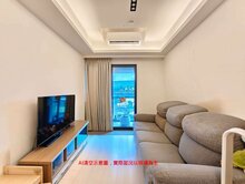 台北橋觀瀾日系裝潢2 + 1房