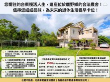 ✨東台灣渡假秘境✨🌄雲霧鹿野🏡合法農舍山嵐莊園