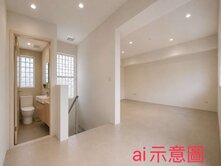 大里二期全新透天3房門前可停車