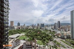🌳中央公園首排🌈高樓景觀明亮✨三房平車
