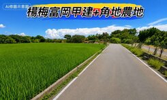 獨家🌈楊梅富岡方正 農地+建角地🌈