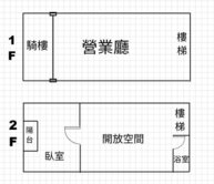 西區黃金地段精誠商圈大面寬燙金樓店