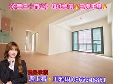 "永豐三十而立"超低總價朝南邊間正三房平車