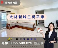 專!獨家釋出大林三房平車