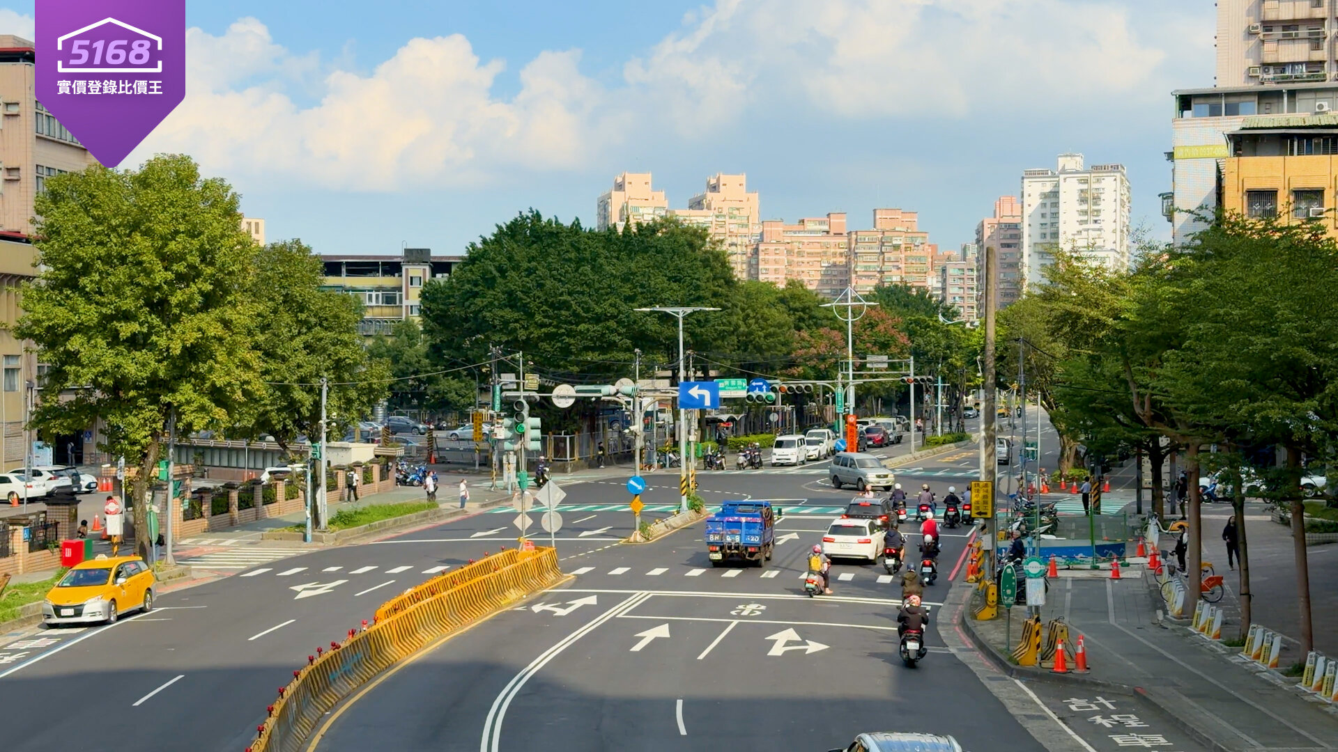 清水生活圈金城路2段。圖/5168攝影組