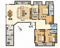 七期頂樓王者｜國雄領域 一層一戶・雙主臥雙車位